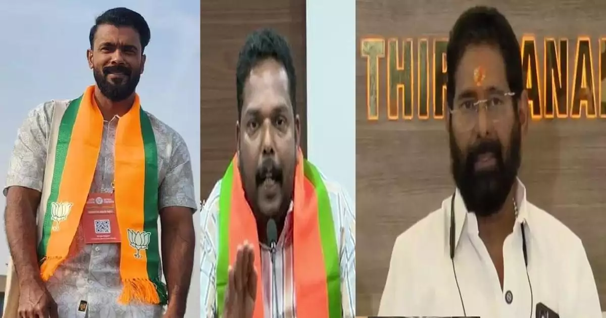 തിരുവനന്തപുരത്ത് കരമന ജയന്, അരുവിക്കരയില് വിവേക് ഗോപന്; മൂന്നാം സ്ഥാനാര്ത്ഥി പട്ടിക പുറത്ത് വിട്ടു എന്ഡിഎ