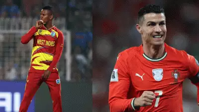 'ഞങ്ങളെ ഇന്ത്യയിൽ നിന്നും രക്ഷിക്കൂ റൊണാൾഡോ'; ക്രിസ്റ്റ്യാനോയോട് അപേക്ഷിച്ച് ഇന്ത്യയിൽ കുടുങ്ങിയ വിന്‍ഡീസ് താരം