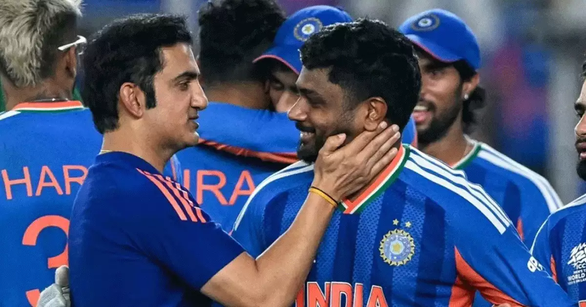 സഞ്ജുവിനെ ഞാൻ കൊണ്ടു വന്നത് സ്പിന്നർമാരെ നേരിടാനല്ല, കൂറ്റൻ സ്കോറുകൾ നേടാനാണ്: ഗൗതം ഗംഭീർ