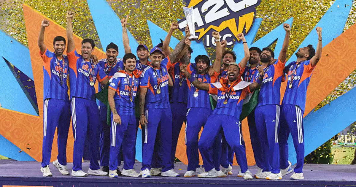 ചരിത്രം ആവർത്തിച്ചും തിരുത്തിയും നീല പട; മൂന്നു വട്ടം ടി-20 ലോകകപ്പ് സ്വന്തമാക്കുന്ന ആദ്യ ടീമായി ഇന്ത്യ