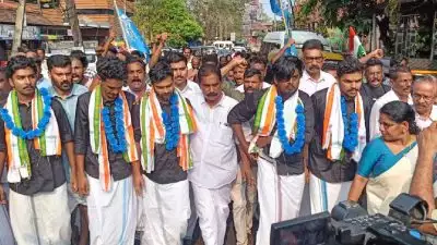 ആരോഗ്യമന്ത്രിക്ക് ആയുധം കൊണ്ട് പരിക്കില്ലെന്ന് മെഡിക്കല്‍ റിപ്പോര്‍ട്ട്; ജാമ്യം കിട്ടി വധശ്രമക്കേസിലെ കെഎസ്‌യു പ്രവര്‍ത്തകര്‍ ജയില്‍ മോചിതരായി