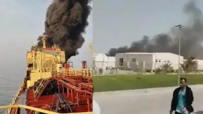 ഒമാനിൽ ഇന്ധനടാങ്കറിന് നേരെ ആക്രമണം; കപ്പലിൽ 15 ഇന്ത്യക്കാരടക്കം 20 ജീവനക്കാർ; ഗൾഫ് മേഖല കനത്ത ജാഗ്രതയിൽ