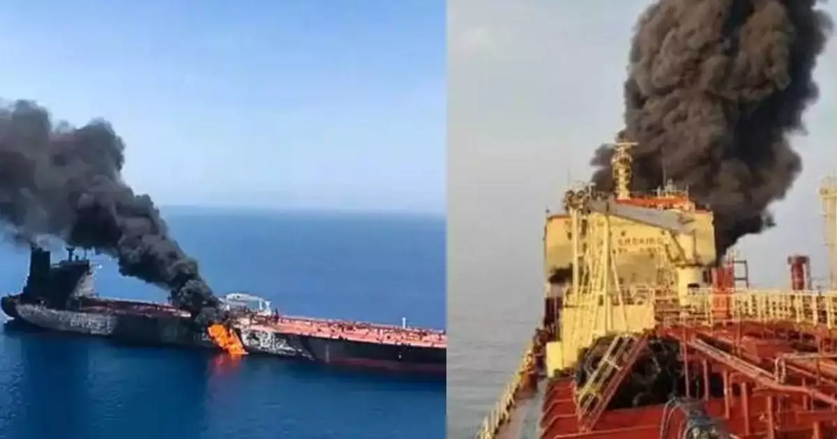 ഒമാൻ തീരത്ത് കപ്പലുകൾക്ക് നേരെ ഇറാൻ നടത്തിയ ആക്രമണം: രണ്ട് ഇന്ത്യക്കാർ കൂടി മരിച്ചു; മരണം സ്ഥിരീകരിച്ച് വിദേശകാര്യ മന്ത്രാലയം