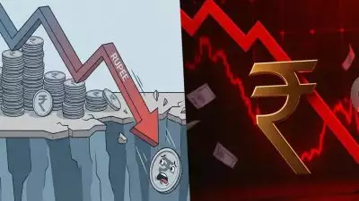 തകര്‍ന്നടിയുന്ന രൂപ, ഡോളറിനെതിരെ റെക്കോര്‍ഡ് തകര്‍ച്ച; 95ലേക്ക് ഇടിഞ്ഞേക്കാമെന്ന് മുന്നറിയിപ്പ്