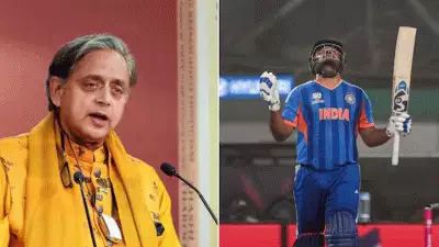 'സഞ്ജുവിനെ കുറിച്ച് ഞാൻ പറഞ്ഞത് ഗംഭീർ തിരുത്തി'; ശശി തരൂരിന്റെ കുറിപ്പ് വൈറലാകുന്നു