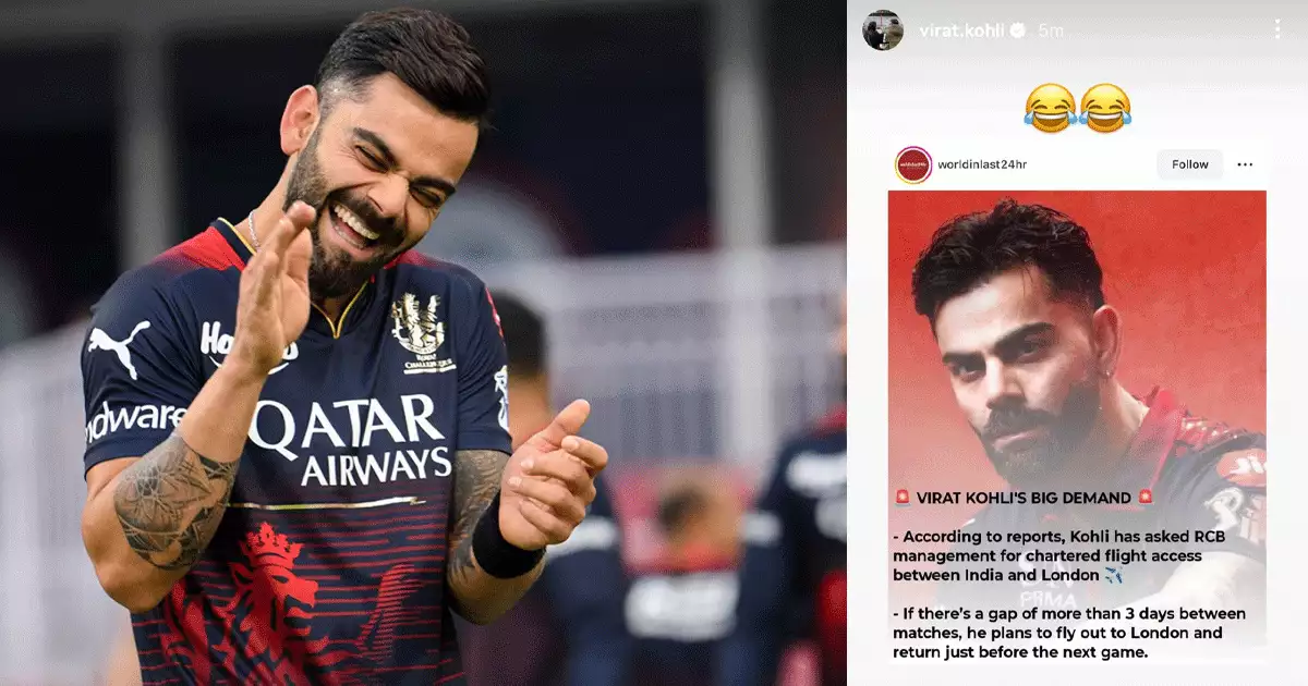 ലണ്ടനിലേക്ക് പറക്കാൻ പ്രത്യേക ഫ്ലൈറ്റ്, മൂന്നു ദിവസം ഇടവേള ലഭിച്ചാൽ വീട്ടിൽ പോകും; ഒടുവിൽ ആരോപണങ്ങൾക്കെതിരെ വിരാട് കോഹ്ലി രംഗത്ത്