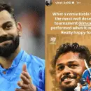 ടീമിന് ആവശ്യമുള്ള സമയത്ത് നീ നിന്റെ മികവ് പുറത്തെടുത്തു, ഒരുപാട് സന്തോഷം ചേട്ടാ'; സഞ്ജുവിനെ പ്രശംസിച്ച് വിരാട് കോഹ്ലി