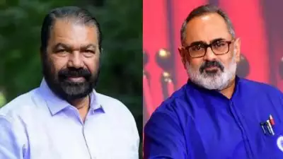 നേമത്തെ വികസനപ്രവർത്തനങ്ങളെക്കുറിച്ച് പരസ്യ സംവാദത്തിന് വെല്ലുവിളിച്ച് മന്ത്രി വി. ശിവൻകുട്ടി; മറ്റൊരു ദിവസമാകാമെന്ന് രാജീവ് ചന്ദ്രശേഖർ
