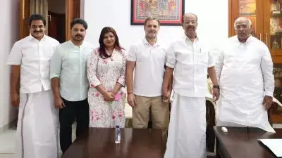 ‘യഥാർത്ഥ കോൺഗ്രസ് പോരാളി’; ഡൽഹിയിൽ കെ. സുധാകരനുമായി കൂടിക്കാഴ്ച നടത്തി രാഹുൽ ഗാന്ധി