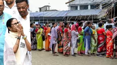ബംഗാളില്‍ കനത്ത പോളിങ്; മൂന്നു മണിവരെ 78% പോളിങ് രേഖപ്പെടുത്തി; ക്രമക്കേട് ആരോപണവുമായി ബിജെപി; വോട്ടിങ് യന്ത്രത്തില്‍ കൃത്രിമം നടന്നുവെന്നു കണ്ടെത്തുന്ന ബൂത്തുകളില്‍ റീ പോളിങ് നടത്തുമെന്ന് തിരഞ്ഞെടുപ്പ് കമ്മീഷന്‍