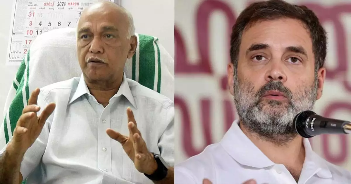 ഉത്തരവാദിത്തമില്ലാത്ത കോൺഗ്രസ് നേതാക്കൾ പറയുന്നത് വായിക്കുകയാണ് രാഹുൽ ഗാന്ധി; ആദ്യം സ്വന്തം വീട്ടിൽ പോയി നോക്കണം : എളമരം കരിം