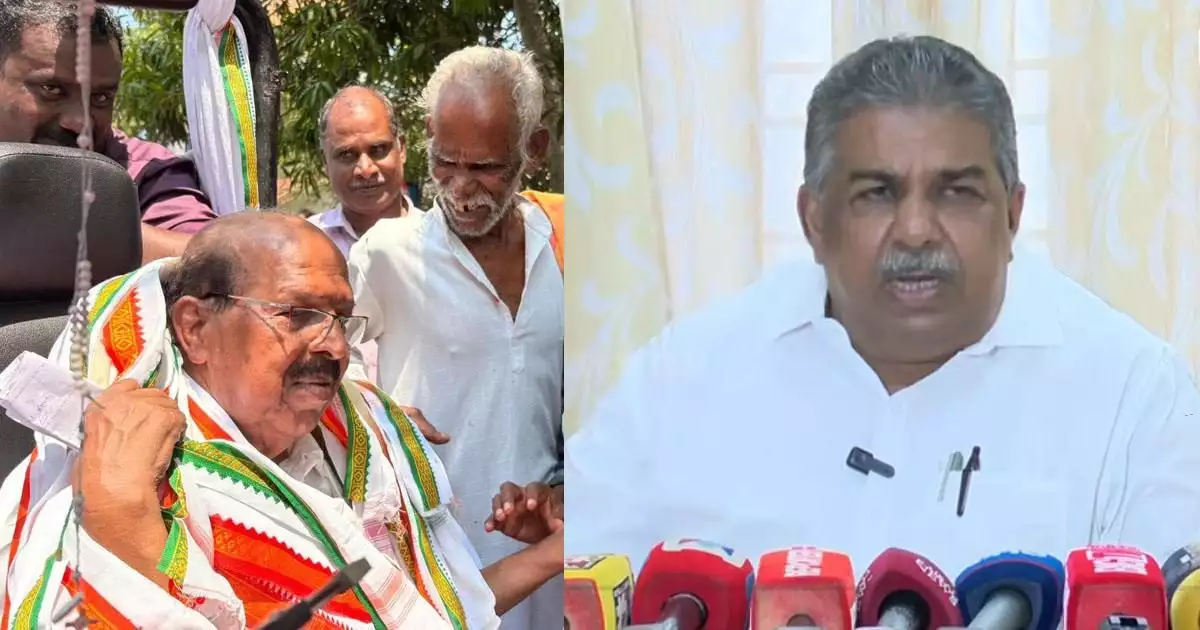 കടുകുമണി സ്നേഹം പോലും പാര്ട്ടിയോടില്ല, ഒരിക്കലും ചെയ്യരുതാത്ത വഞ്ചനയും ചതിയും സുധാകരന് കാട്ടി, സുധാകരന് കമ്യൂണിസ്റ്റ് വിരുദ്ധനാണ്'; വോട്ടെടുപ്പിന് പിന്നാലെ പൊട്ടിത്തെറിച്ച് സജി ചെറിയാന്