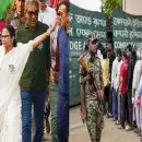 രണ്ടാം ഘട്ട വോട്ടെടുപ്പില്‍ പശ്ചിമ ബംഗാളില്‍ പരക്കെ അക്രമം; കേന്ദ്രസേന ബിജെപിയുടെ താല്‍പര്യങ്ങള്‍ക്ക് അനുസരിച്ച് പ്രവര്‍ത്തിക്കുന്നുവെന്ന് മമത