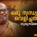 ഒരു സന്ധ്യയുടെ വെളിച്ചത്തിൽ: ഗുരുസ്മരണം