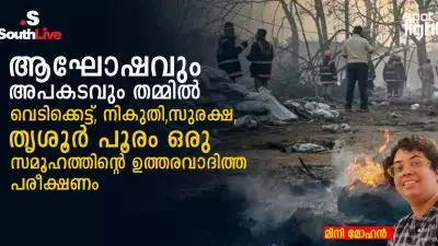 ആഘോഷവും അപകടവും തമ്മിൽ: വെടിക്കെട്ട്, നികുതി, സുരക്ഷ, തൃശൂർ പൂരം - ഒരു സമൂഹത്തിന്റെ ഉത്തരവാദിത്ത പരീക്ഷണം