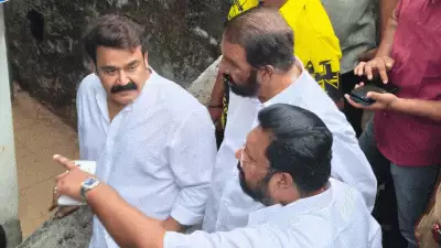 സംസ്ഥാനത്ത് പോളിംഗ് ആരംഭിച്ചു; വോട്ട് ചെയ്ത് മോഹൻലാൽ