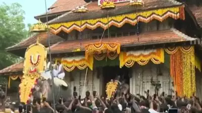 കടുത്ത വെയിലിനെ അവഗണിച്ച് പൂരനഗരിയിലേക്ക് ജനസാഗരം; വെടിക്കെട്ടില്ലാതെ, നിയന്ത്രണങ്ങളോടെ തൃശൂർ പൂരം