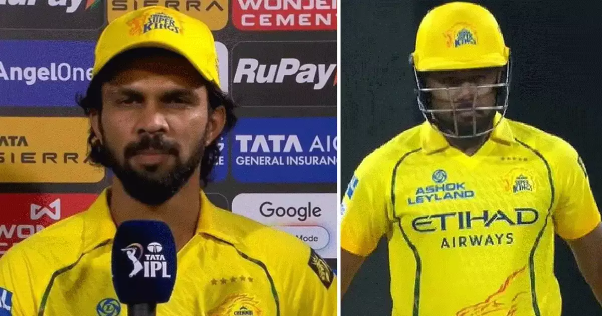 ഈ തോൽവിയുടെ ഉത്തരവാദിത്തം ഞാൻ ഏറ്റെടുക്കുന്നു, ഓപണിംഗിൽ നന്നായി സ്കോർ ചെയ്യാൻ സാധിച്ചിരുന്നെങ്കിൽ വിജയിച്ചേനെ: ഋതുരാജ് ഗെയ്ക്വാദ്