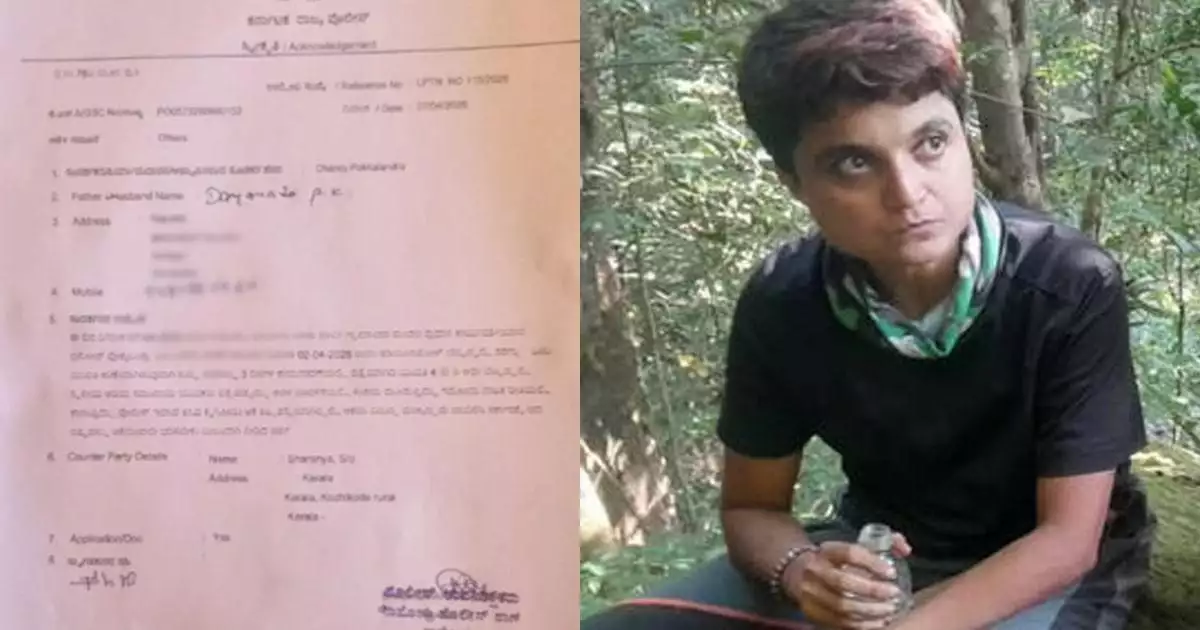 ശരണ്യയുടെ അതിജീവന കഥ വ്യാജമെന്ന് ബിജെപി; പൊലീസില് പരാതി