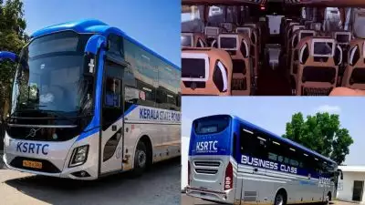രണ്ടു കോടിയുടെ രണ്ട് ബസുകള്‍, വന്ദേഭാരതിന് സമാനമായി ശുചിമുറിയും കഫെറ്റീരിയയും; കെഎസ്ആർടിസി ബിസിനസ് ക്ലാസ് ബസ് അടുത്ത ആഴ്ച മുതൽ