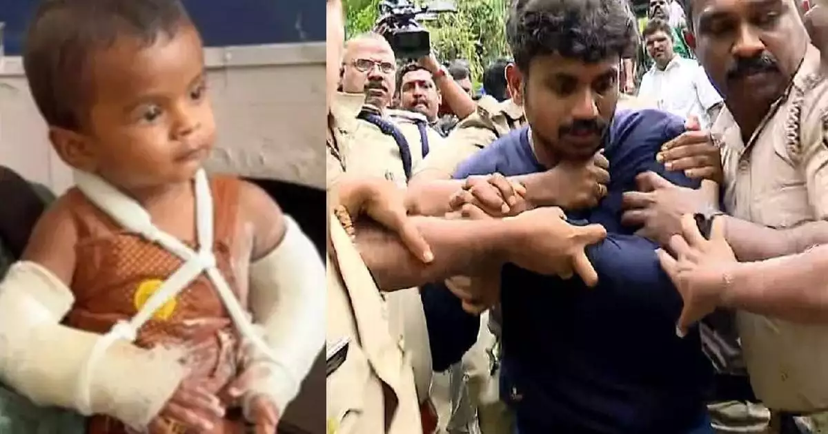 നെടുമങ്ങാട് ഒന്നരവയസ്സുകാരൻ്റെ മരണം: അഷ്കറുമായി തെളിവെടുപ്പ് നടത്തി പൊലീസ്; പ്രതിക്ക് നേരെ കയ്യേറ്റ ശ്രമം