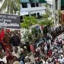 'പിണറായി വിജയന്റെ വീട്ടിലെ റെയ്‌ഡ്‌ രാഷ്ട്രീയ പകപോക്കലിന്റെ ഭാഗം, പിണറായിയെ വേട്ടയാടുന്നതില്‍ ബിജെപിക്ക്‌ കോണ്‍ഗ്രസിന്റെ സഹായവും സഹകരണവും ഉണ്ട്'; സിപിഐ എം സംസ്ഥാന സെക്രട്ടേറിയറ്റ്‌