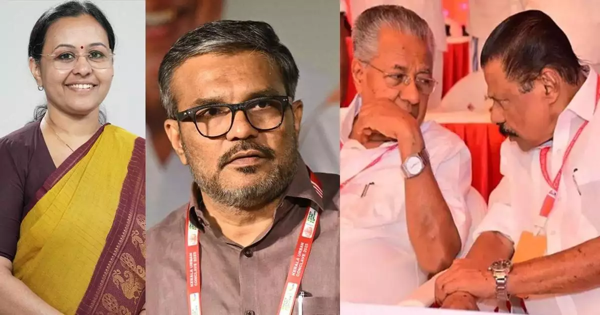 'തെരഞ്ഞെടുപ്പിൽ പരാജയപ്പെടാനുള്ള കാരണം പിണറായിയുടെ ധാർഷ്ട്യം, എം ബി രാജേഷും വീണ ജോർജ്ജും പൂർണ പരാജയം'; തിരുവനന്തപുരം ജില്ലാ സെക്രട്ടേറിയറ്റില് വിമർശനം
