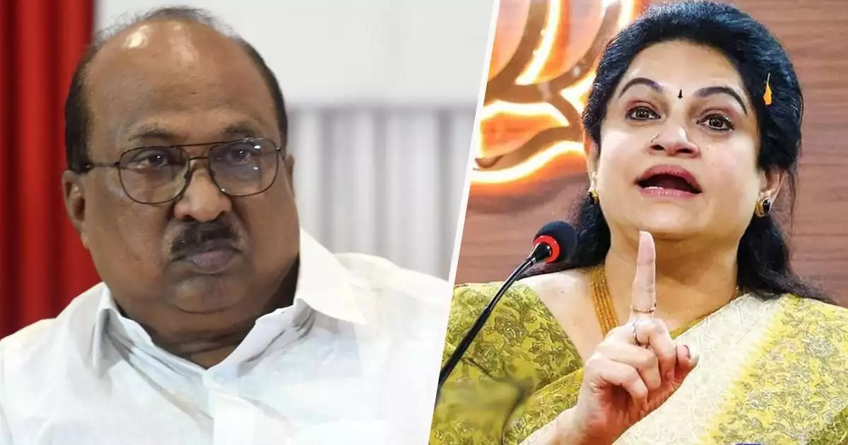 'ഈ മനുഷ്യന് ഇനി എന്തെങ്കിലും പറഞ്ഞാല് പഴയ ചരിത്രങ്ങളൊക്കെ ഞാന് വിളിച്ചു പറയും, ആയാള് അത് കേള്ക്കേണ്ടിയും വരും'; കെ വി തോമസിനെ തള്ളി പത്മജ വേണുഗോപാൽ