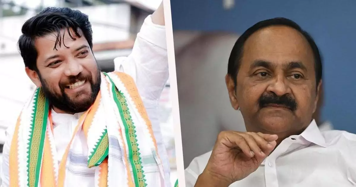 'കേരളത്തിന്റെ,കോൺഗ്രസ്സിന്റെ,യുഡിഎഫിന്റെ മുഖ്യമന്ത്രി വി ഡി സതീശന് അഭിവാദ്യങ്ങൾ'; ഷാഫി പറമ്പിൽ