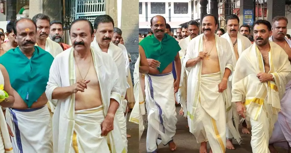 'കോടതി ഉത്തരവുള്ള സ്ഥലത്ത് വീഡിയോ ചിത്രീകരിച്ചു, ജനങ്ങളുടെ ദർശനം തടസ്സപ്പെടുത്തി'; മുഖ്യമന്ത്രിയുടെ ഗുരുവായൂർ ക്ഷേത്ര സന്ദർശനത്തിൽ പരാതിയുമായി ബിജെപി