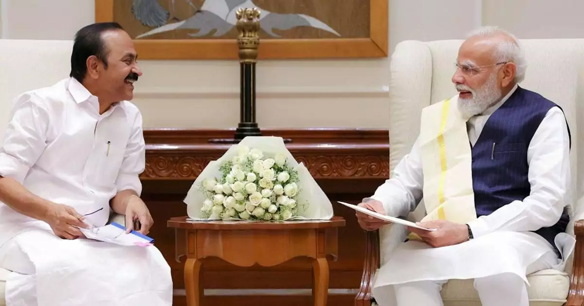 പ്രധാനമന്ത്രിയുമായി കൂടിക്കാഴ്ച നടത്തി മുഖ്യമന്ത്രി വി ഡി സതീശന്