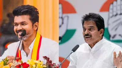 സർക്കാരുണ്ടാക്കാൻ കോൺഗ്രസ്സ് പിന്തുണ വേണം; കെസി വേണുഗോപാലിന് കത്ത് നൽകി വിജയ്