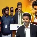'തമിഴ്‌നാടിൻ തലപ്പത്ത് അഴകിയ തമിഴ് മകൻ'; മുഖ്യമന്ത്രിയായി വിജയ് സത്യപ്രതിജ്ഞ ചെയ്തു