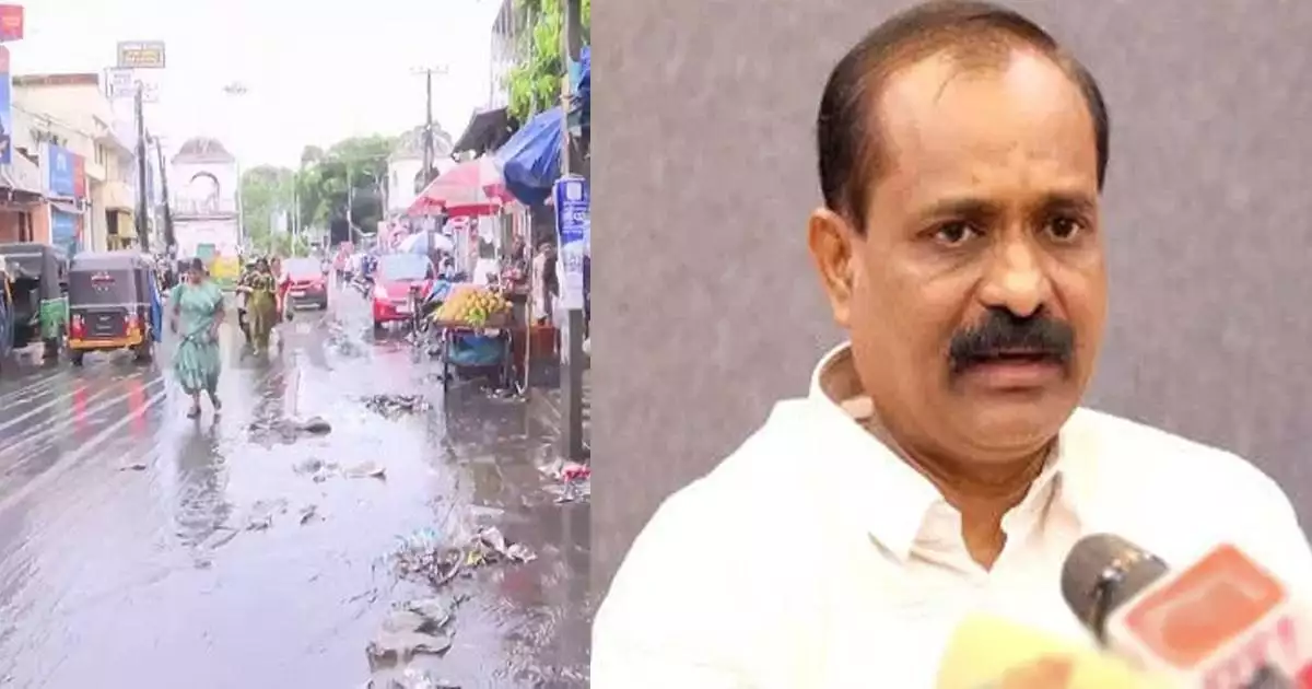 'കോർപറേഷന്റെ ഒരു ഓടയിലും വെള്ളം കയറിയില്ല, പ്രശ്നം വിവിധ വകുപ്പുകളുടെ ഏകോപനമില്ലായ്മ; ഒരു പ്ലാൻ തയാറാക്കിയിട്ടുണ്ട് : വി. വി. രാജേഷ്