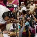 സുഗതനെ പുറത്താക്കണമെന്നാവശ്യപ്പെട്ട് പ്രതിഷേധം; തിരുവനന്തപുരം കോര്‍പ്പറേഷനില്‍ ബിജെപി-യുഡിഎഫ് അംഗങ്ങള്‍ തമ്മിൽ കയ്യാങ്കളി