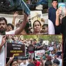 'പാറ്റകള്‍' കയ്യേറിയ തലസ്ഥാനം; ഡല്‍ഹി നിരത്തുകളില്‍ പ്രതിഷേധമുയര്‍ത്തി ക്രോക്രോച് ജനതാ പാര്‍ട്ടി; ബിജെപിയുടെ വിദ്യാഭ്യാസമന്ത്രി രാജിവെയ്ക്കണമെന്ന് ആവശ്യം