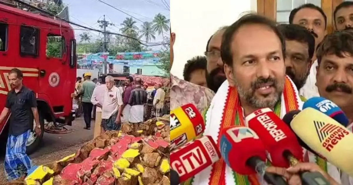 കൊട്ടാരക്കരയിലെ ടിപ്പർ ലോറി അപകടം; മരിച്ചത് രണ്ട് മുതിർന്നവരും ഒരു കുട്ടിയും, ടിപ്പർ ലോറികളുടെ അപകടപ്പാച്ചിലിൽ നടപടിയുണ്ടാകുമെന്ന് മന്ത്രി പി സി വിഷ്ണുനാഥ്