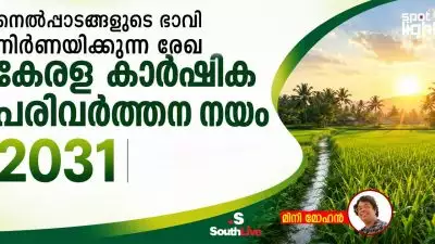 നെൽപ്പാടങ്ങളുടെ ഭാവി നിർണയിക്കുന്ന രേഖ: കേരള കാർഷിക പരിവർത്തന നയം 2031