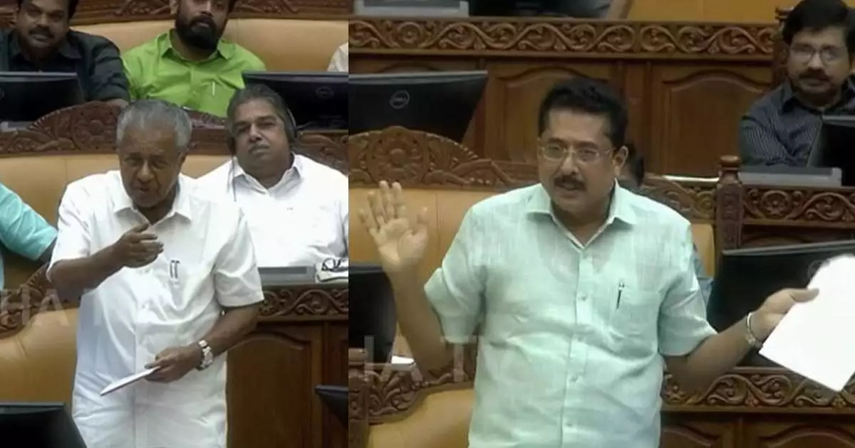 'പിഎം ശ്രീയിൽ ഒപ്പിട്ടത് മുൻ സർക്കാർ എന്ന് മന്ത്രി എന് ഷംസുദീന്, ഒപ്പിട്ടാൽ പിന്മാറാൻ അവകാശം ഇല്ലെന്ന വാദം ശരിയല്ലെന്ന് പിണറായി വിജയൻ'; നിയമസഭയില് വാക്പോര്