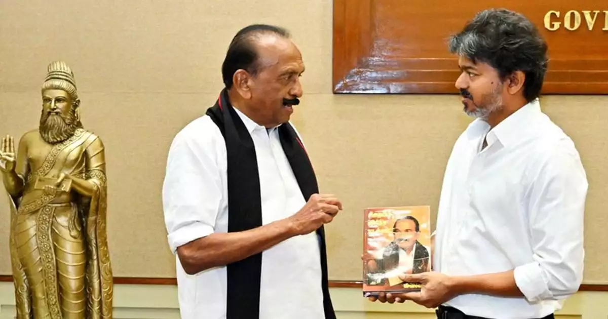 'പുതിയ അണക്കെട്ട് അനുവദിക്കില്ല'; മുല്ലപ്പെരിയാർ അണക്കെട്ടുമായി ബന്ധപ്പെട്ട വിഷയത്തിൽ കേരളത്തെ വിമർശിച്ച് ടിവികെ സർക്കാർ