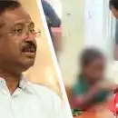 ട്രൈബൽ റസിഡൻഷ്യൽ സ്‌കൂളിൽ പ്രവേശനോത്സവത്തിനിടെ കുട്ടികൾക്ക് മിഠായി ഡസ്കിലിട്ട് കൊടുത്ത് വി മുരളീധരൻ എംഎൽഎ; സമൂഹ മാധ്യമങ്ങളിൽ വിമർശനം
